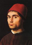 Antonello da Messina Portrait of a Young Man USA oil painting artist
